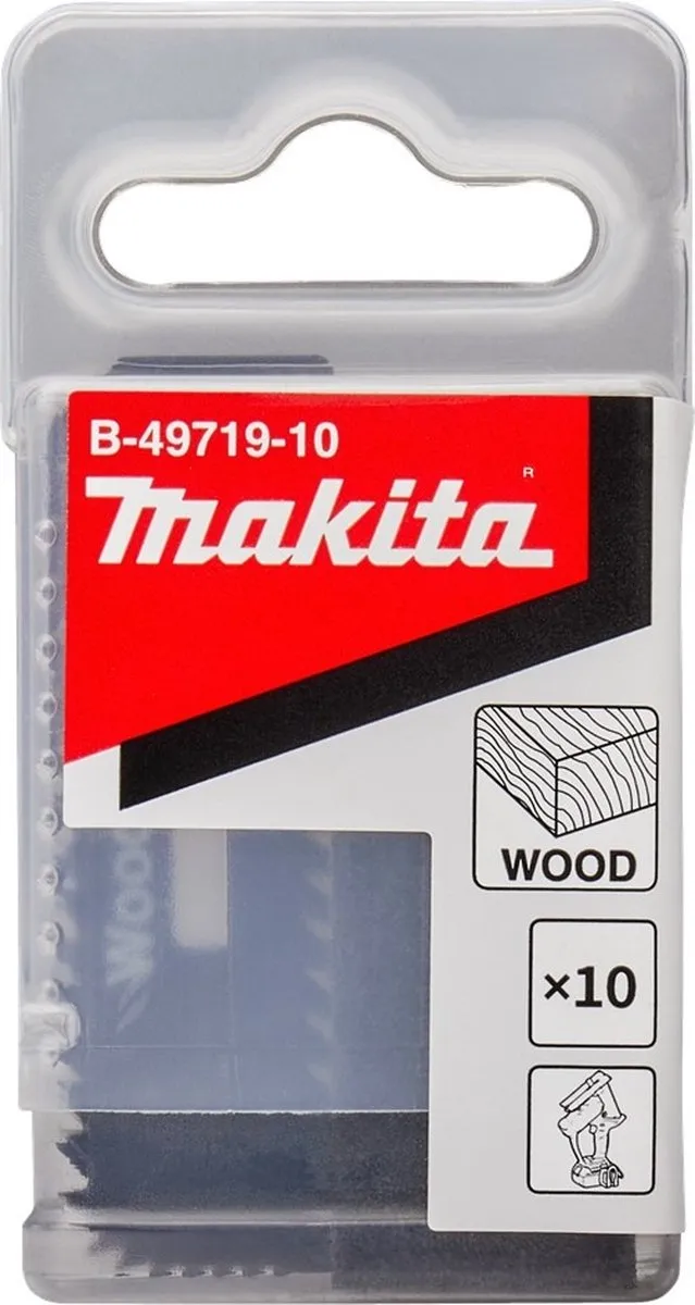 Makita Zaagblad B-49719-10 Hout 53x18x0,55mm