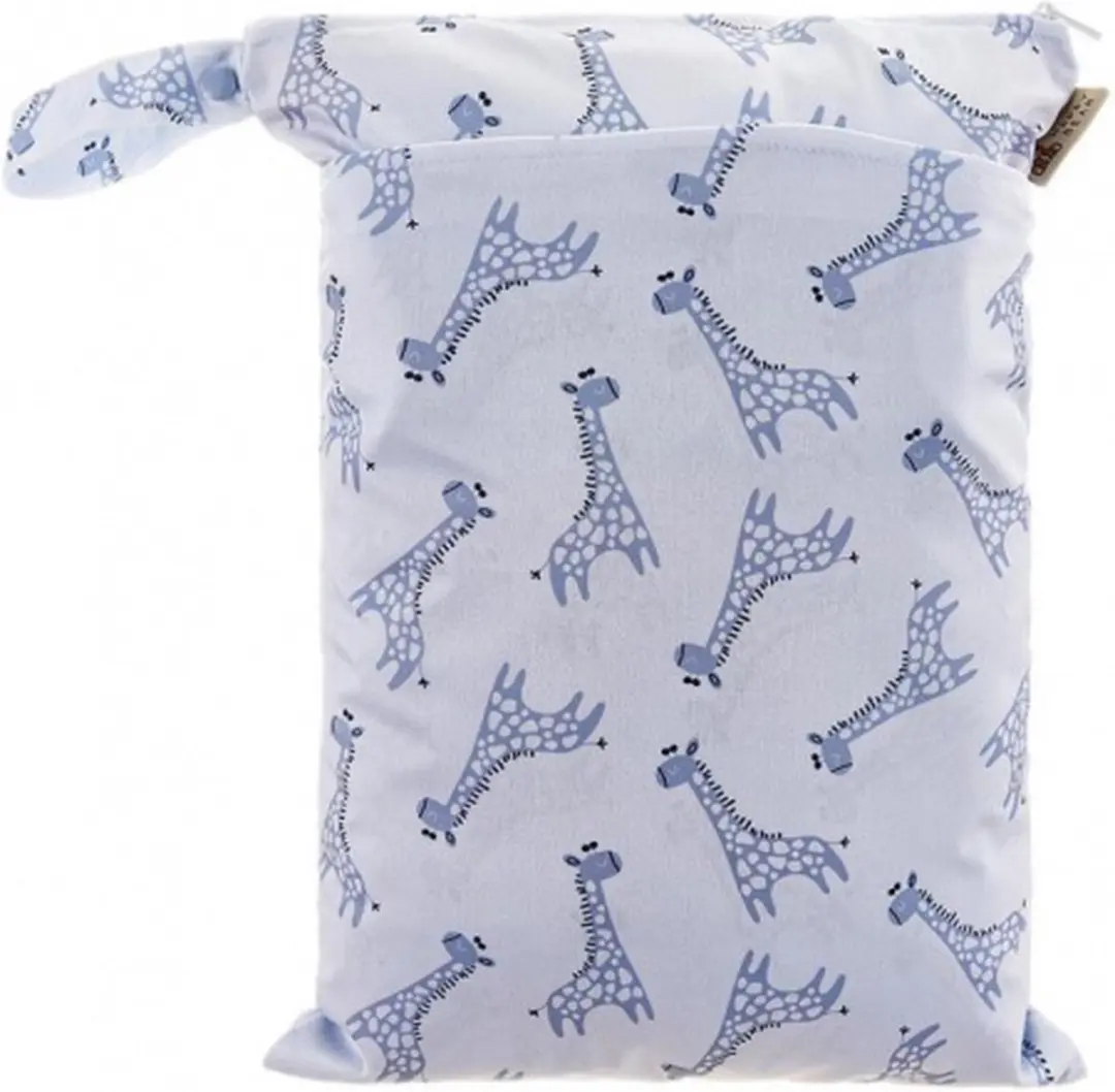 HappyBear Wetbag Blue Giraffe