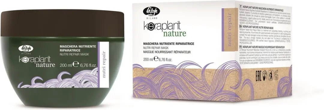 Lisap Keraplant Nature Nutri Repair Mask 200ml - 200 Stuks