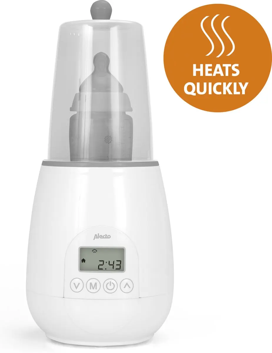 Alecto BW-700 Flessenwarmer 500W - Wit