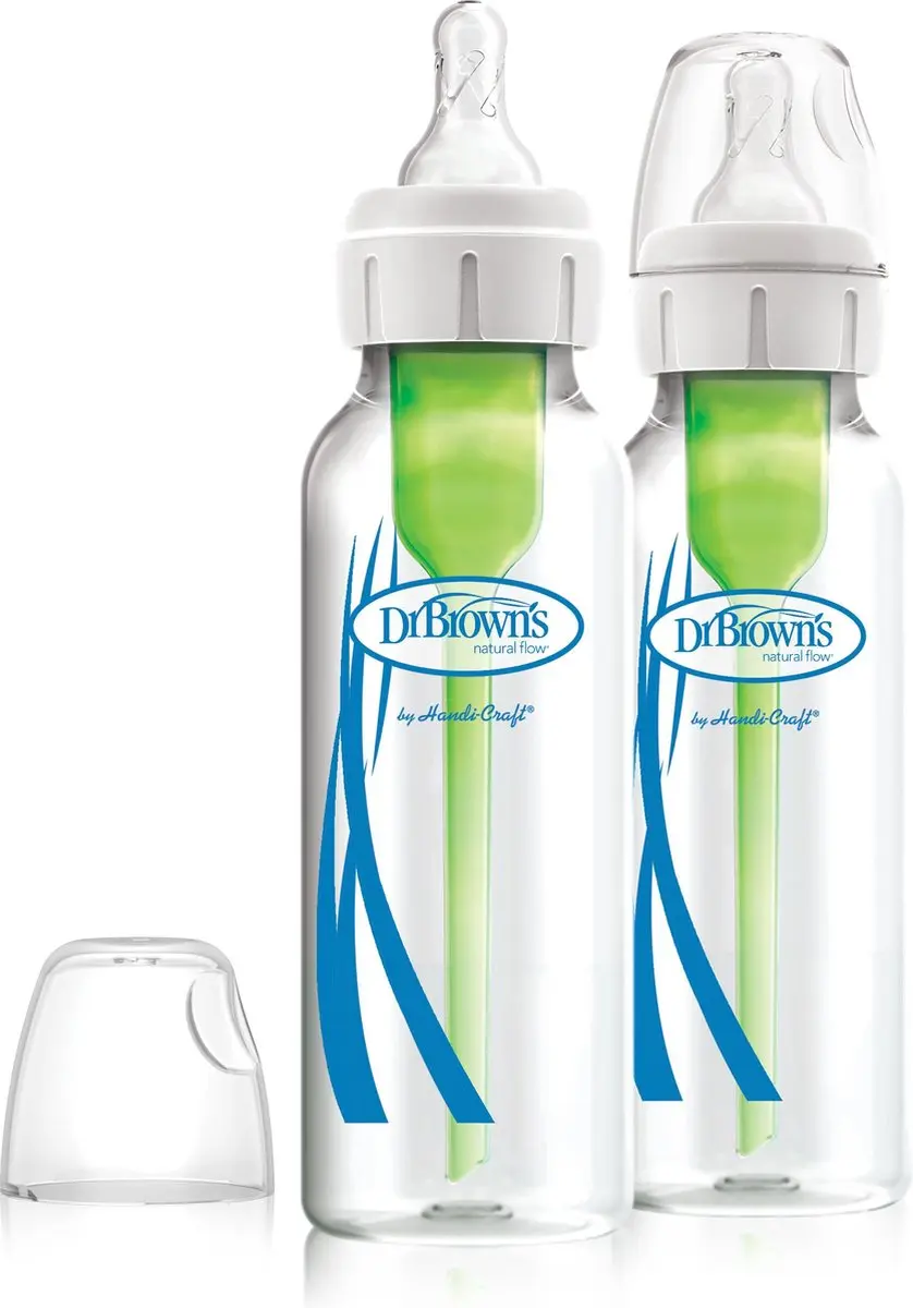 Dr. Brown's Options+ Anti-Colic Glasfles 250ml