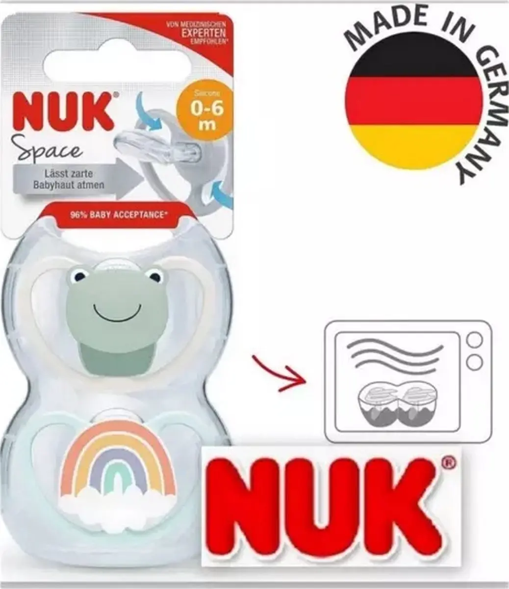 NUK Space Fopspeen 0-6 Maanden