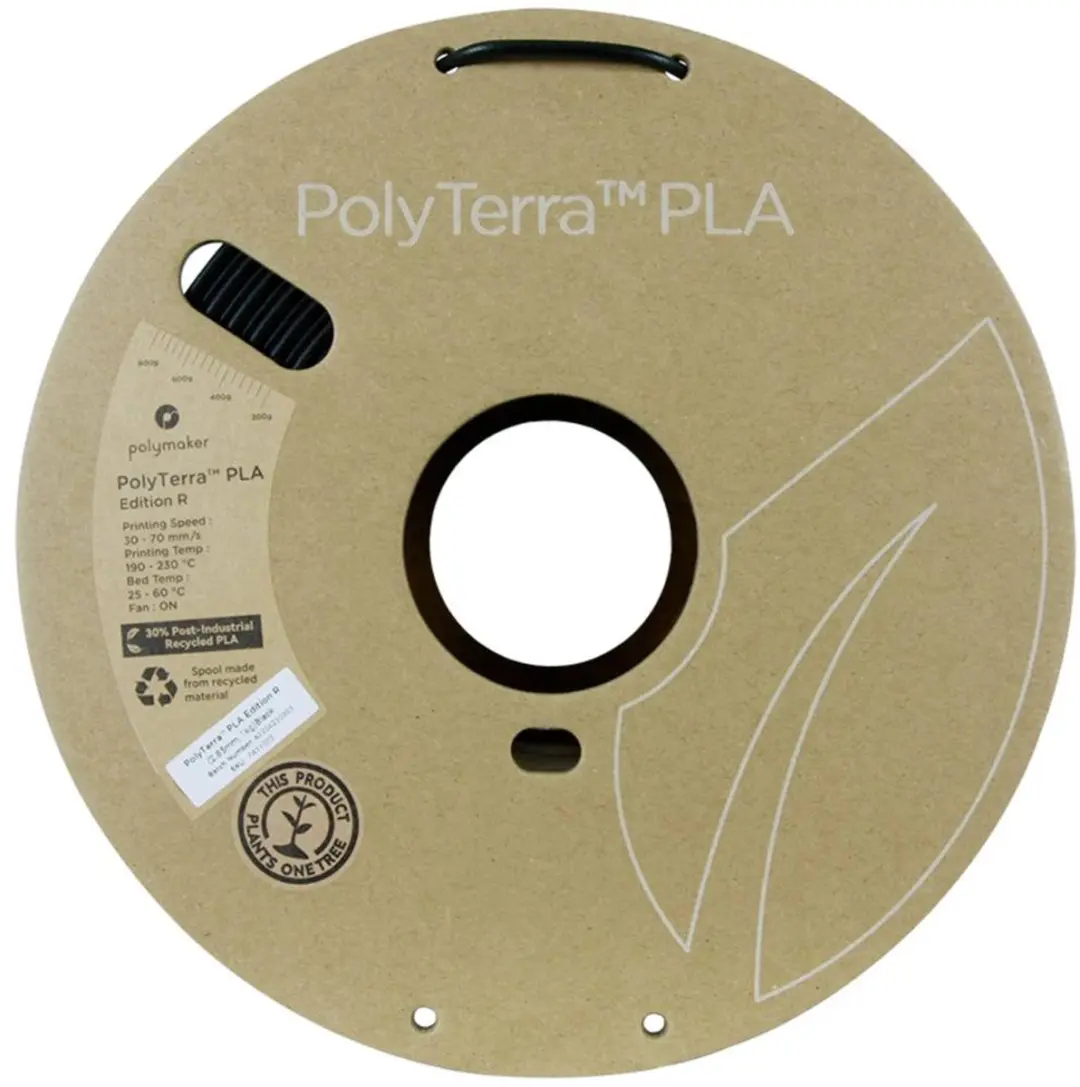 Polymaker PLA Mat Filament 2.85mm 1000g - Zwart