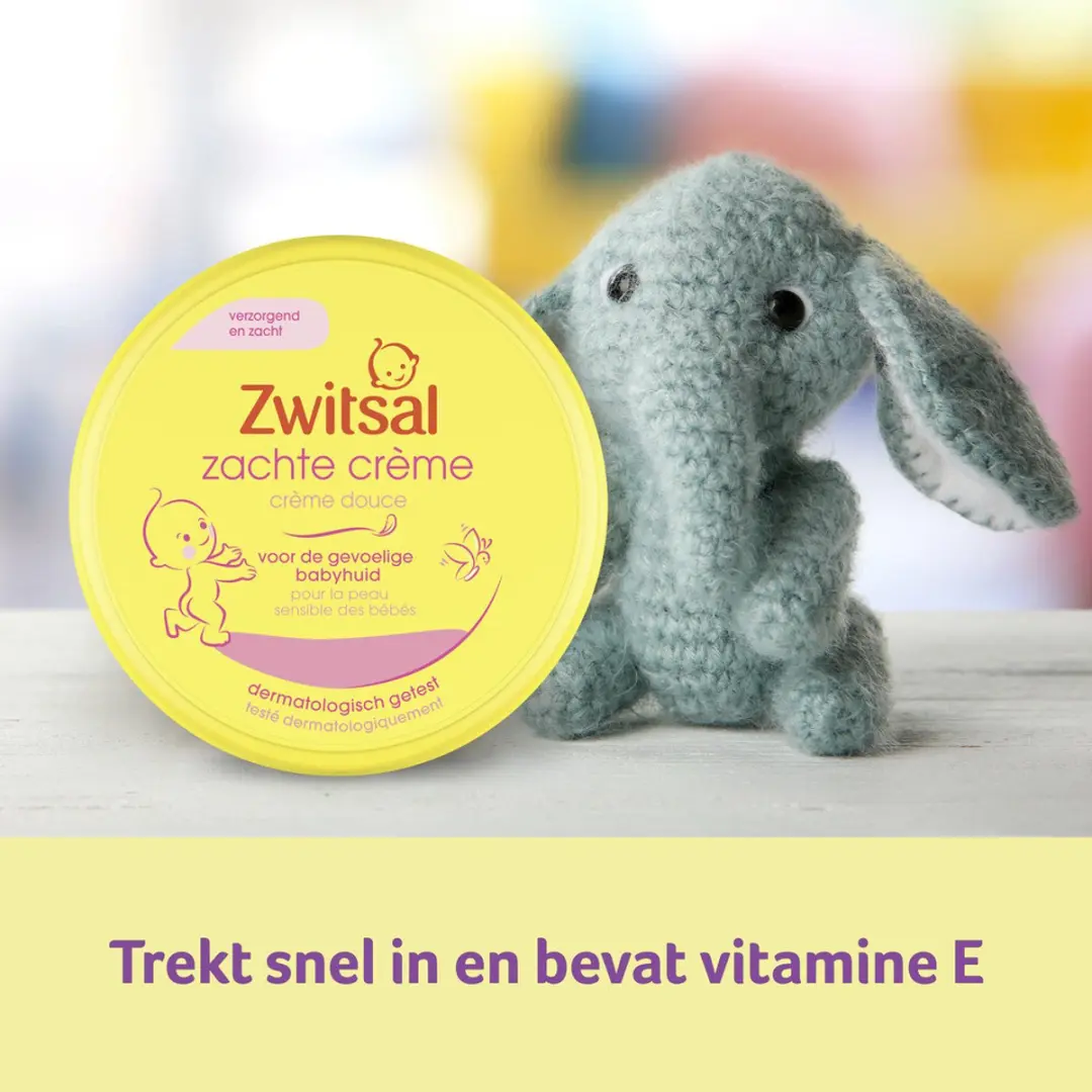 Zwitsal Zachte Crème - 3x200ml