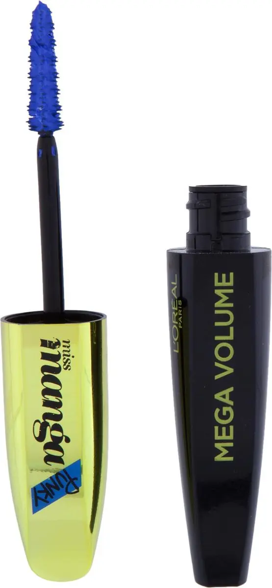L'Oréal Paris Make-Up Designer Mega Volume Miss Manga Punky Mascara - Blauw