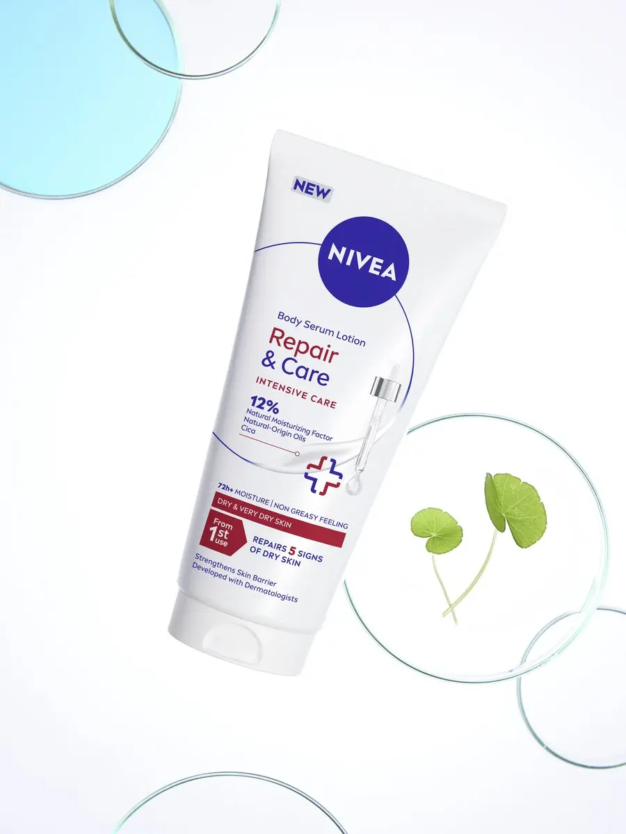 NIVEA Repair & Care Bodylotion 200ml - 72u Hydratatie - afbeelding 6 van 6
