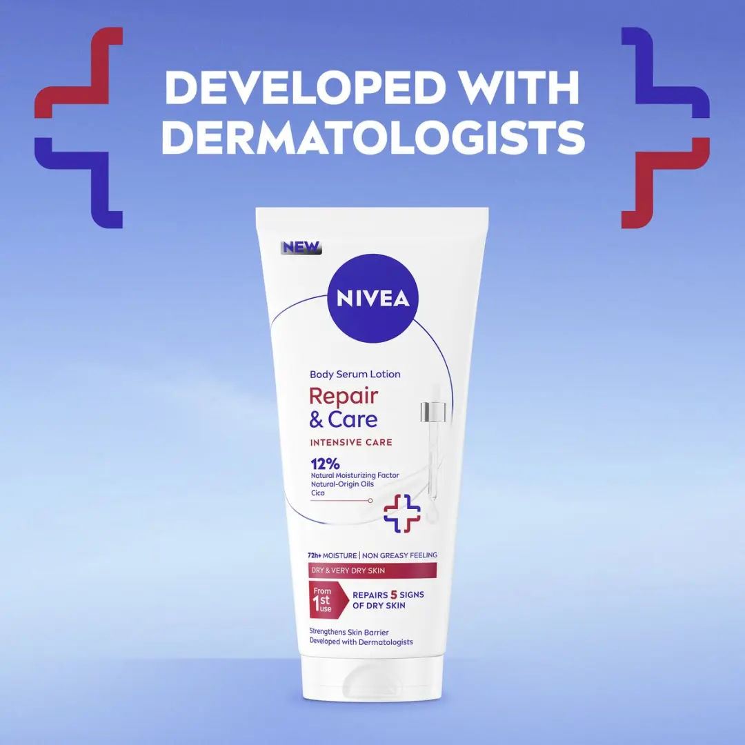 NIVEA Repair & Care Bodylotion 200ml - 72u Hydratatie