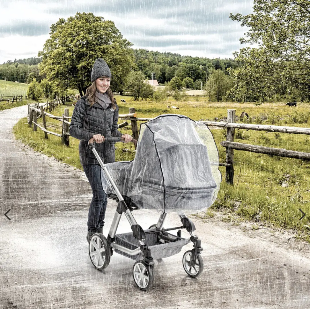 Reer Regenhoes Kinderwagen - Transparant