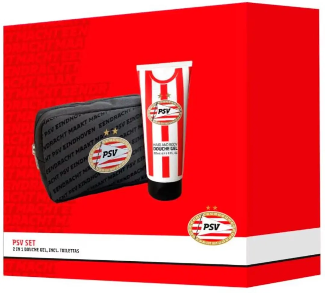 PSV Douchegel + Toilettas Geschenkset