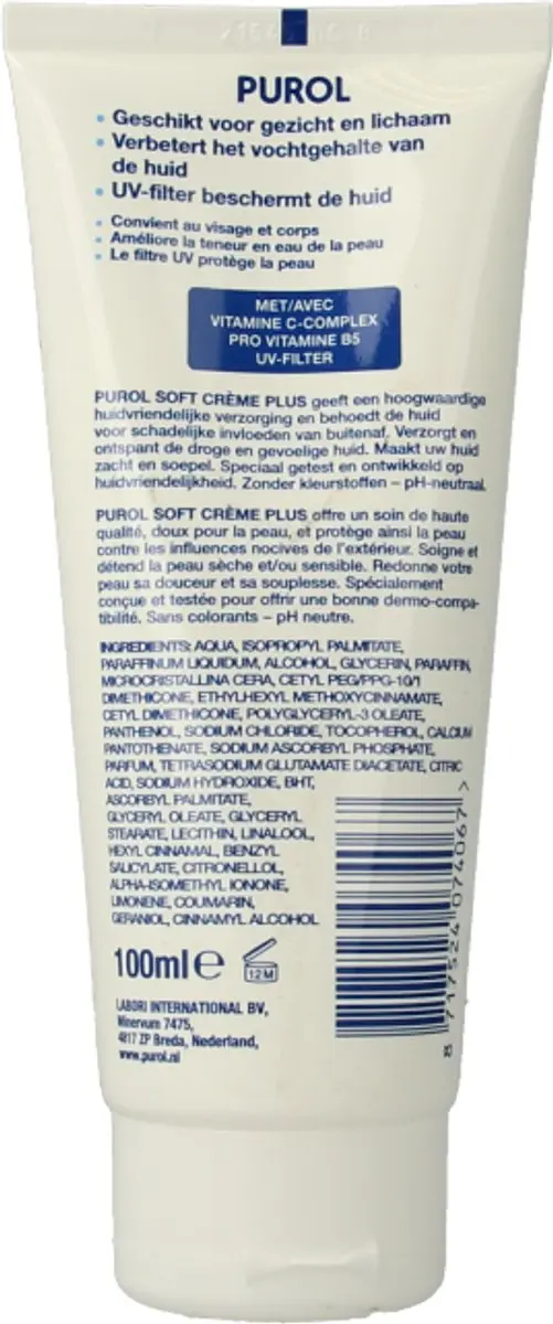 Purol Soft Plus Bodycrème 100ml