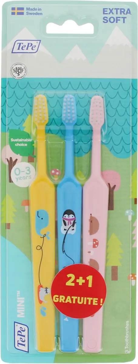 TePe Extra Flexibele Mini Tandenborstel Set