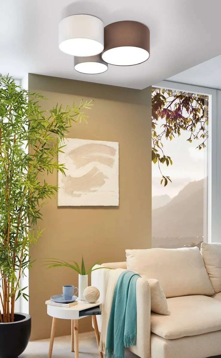 Eglo Pastore Plafondlamp 61cm - 6 Lichtpunten - Wit