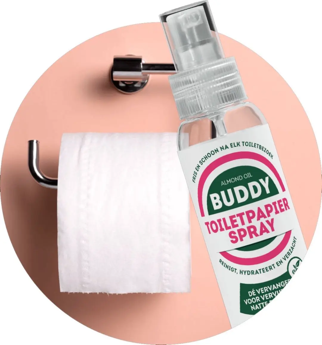 The Good Brand Buddy Toiletpapierspray 200ml - 2 Stuks