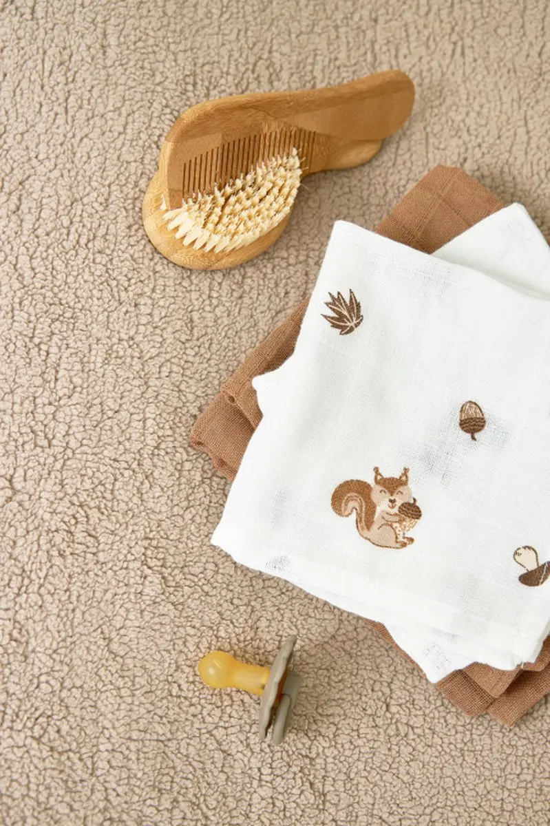 Meyco Baby Teddy Boxkleed 80x100cm - Sand