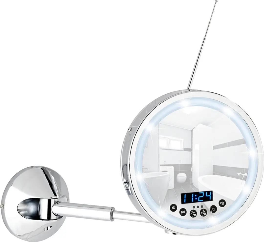 Wenko Imperial LED Wandspiegel 25,5x19,5cm