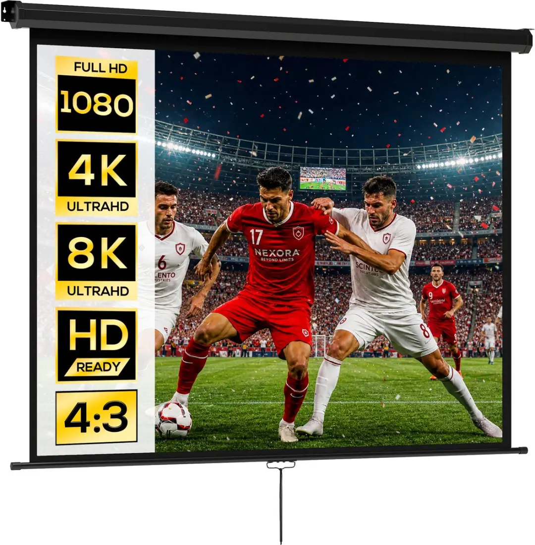 Homcom Projectiescherm 171x128cm