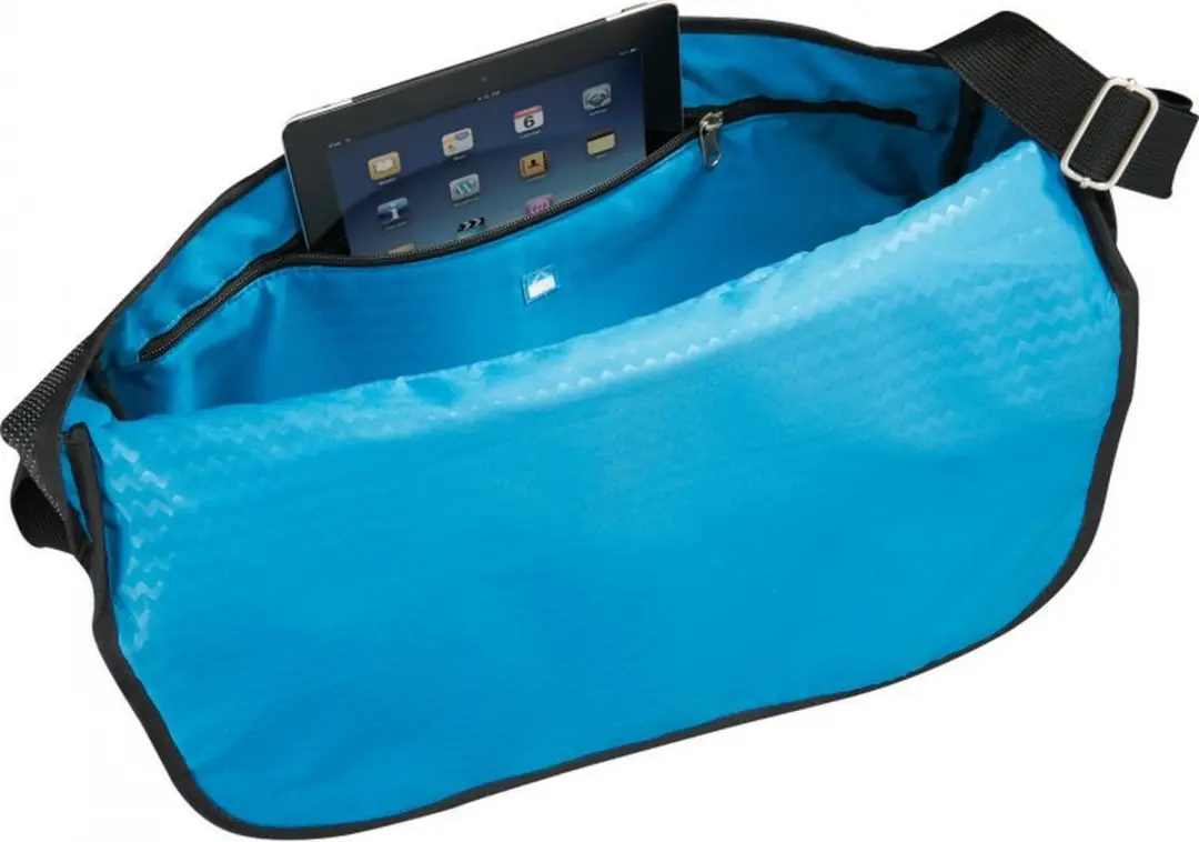 Zoom Laptop Messenger Bag Asa 17" - Zwart