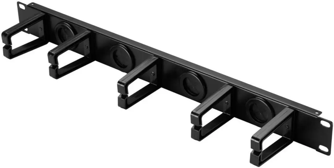 Renkforce RF-7116970 Kabelgeleiding 19" 1 HE - Zwart