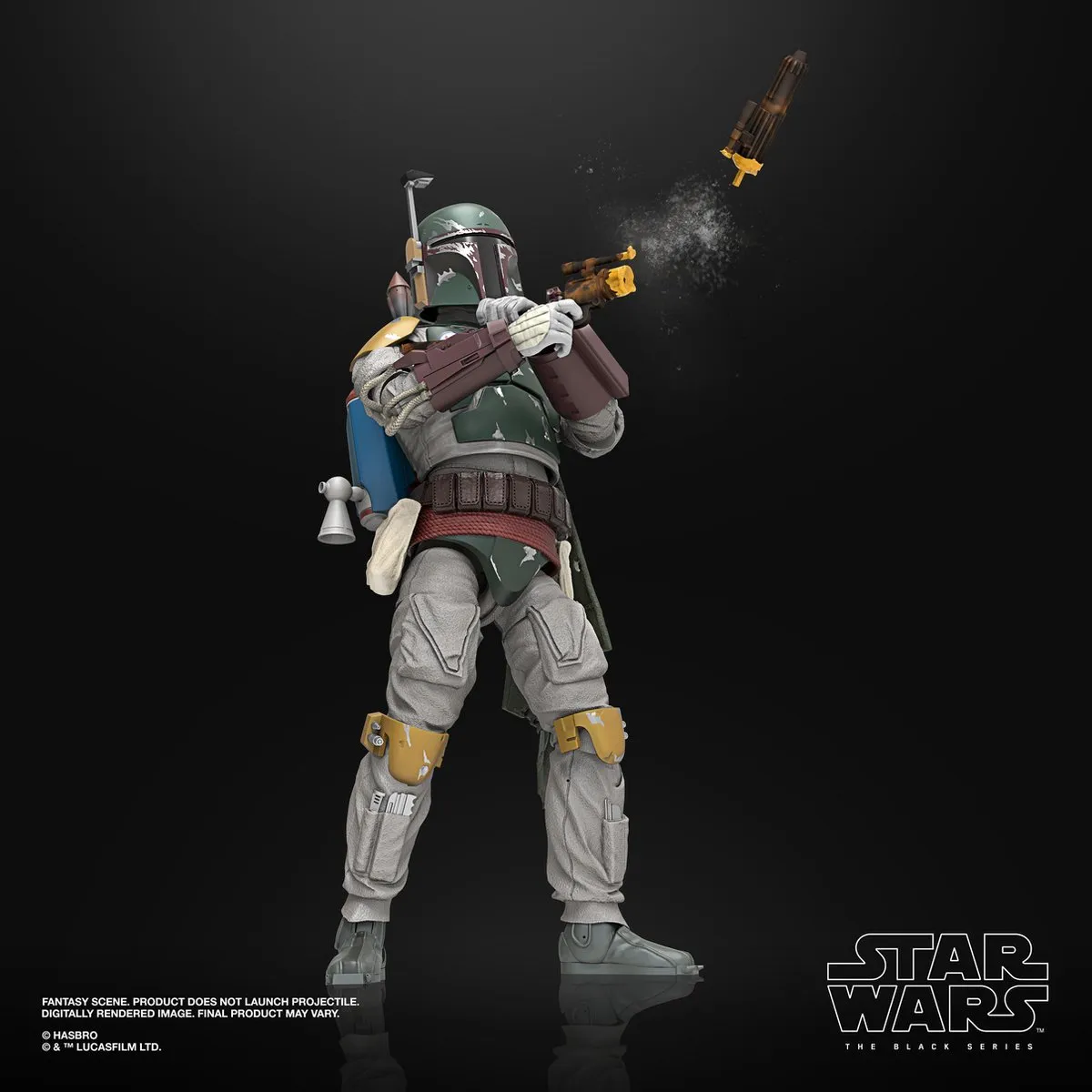 Star Wars Black Series Deluxe Boba Fett HSBF12715L0 - Speelfiguur 15cm Multikleur