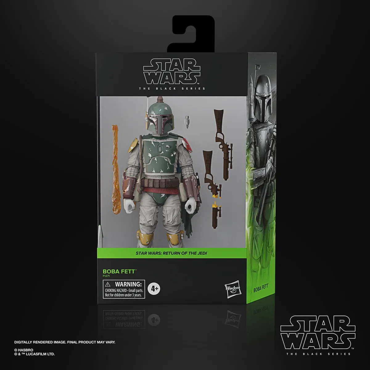 Star Wars Black Series Deluxe Boba Fett HSBF12715L0 - Speelfiguur 15cm Multikleur