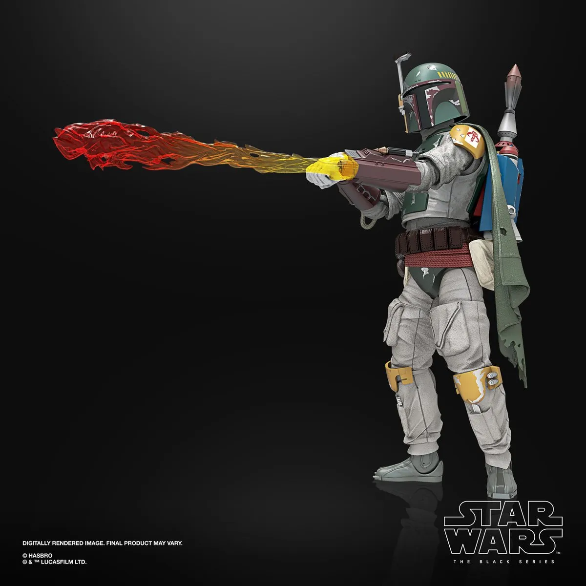 Star Wars Black Series Deluxe Boba Fett HSBF12715L0 - Speelfiguur 15cm Multikleur