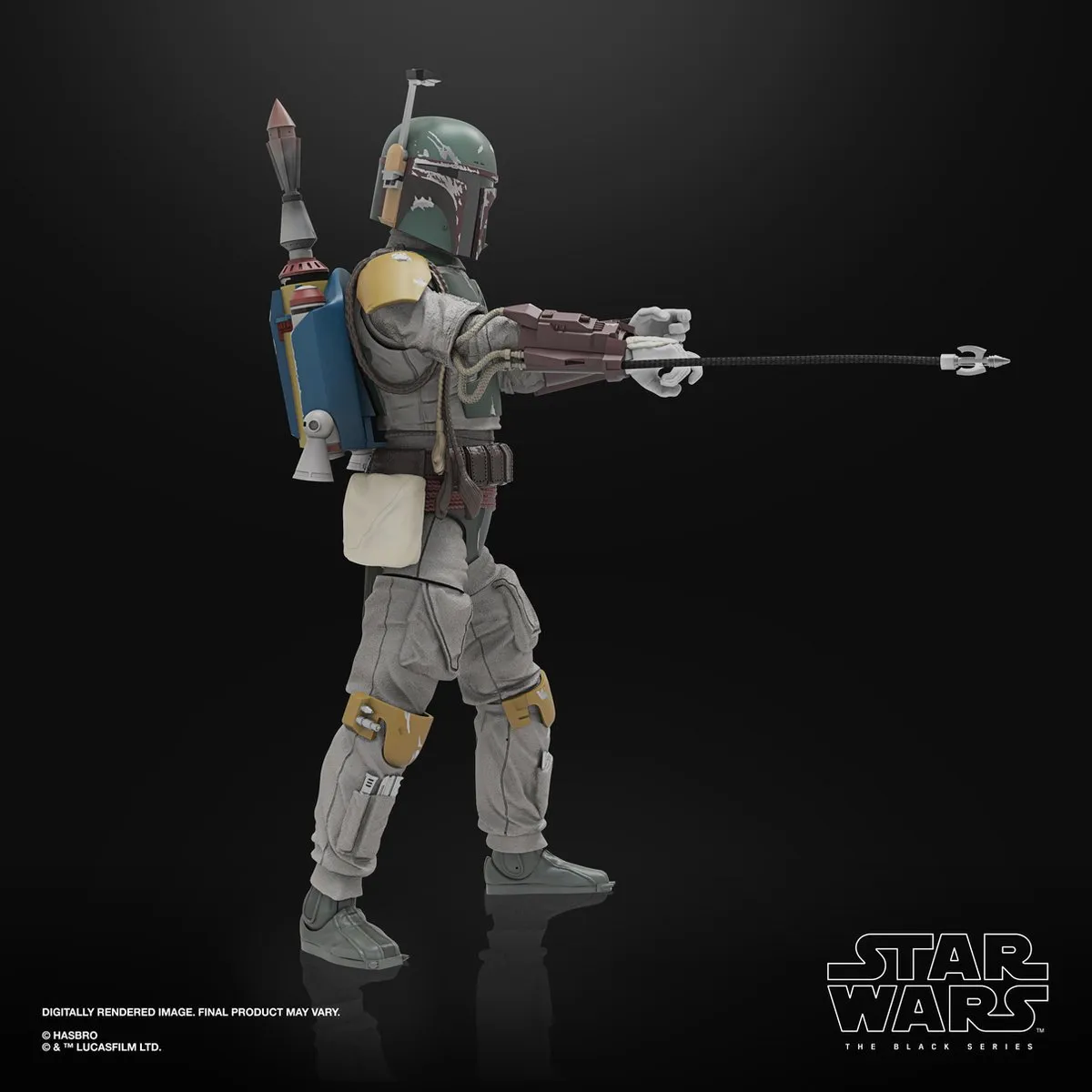 Star Wars Black Series Deluxe Boba Fett HSBF12715L0 - Speelfiguur 15cm Multikleur