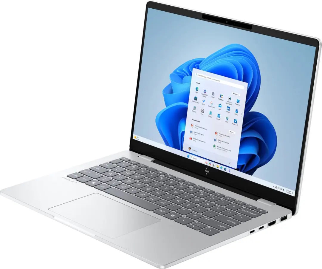 HP OmniBook 7 AI 14-fr0220nw Laptop - 14" 2K - 16GB RAM - 512GB SSD - Zilver