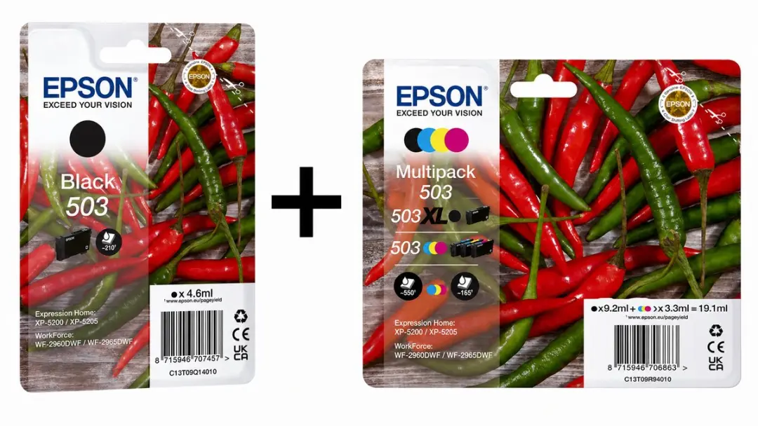 Epson 503 XL Cartridges