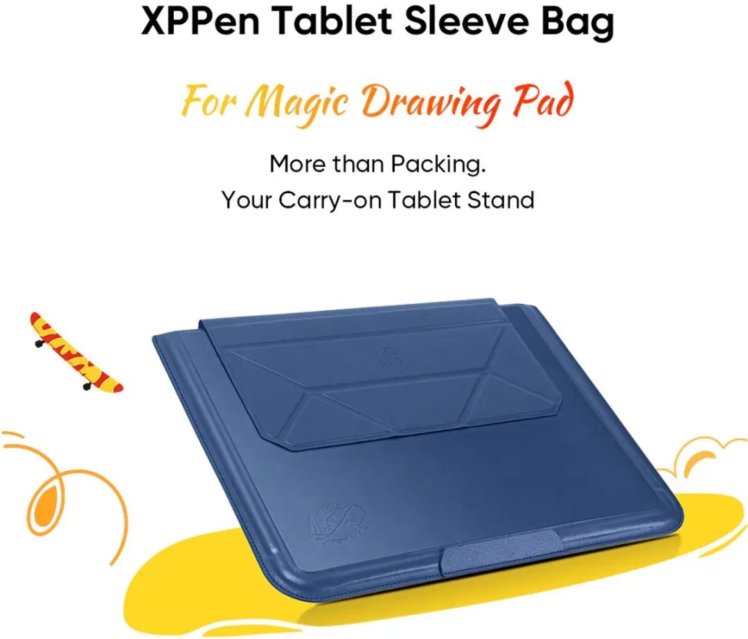 XPPen ACJ 10 Beschermhoes Magic Drawing Pad - 330x245mm - Marineblauw