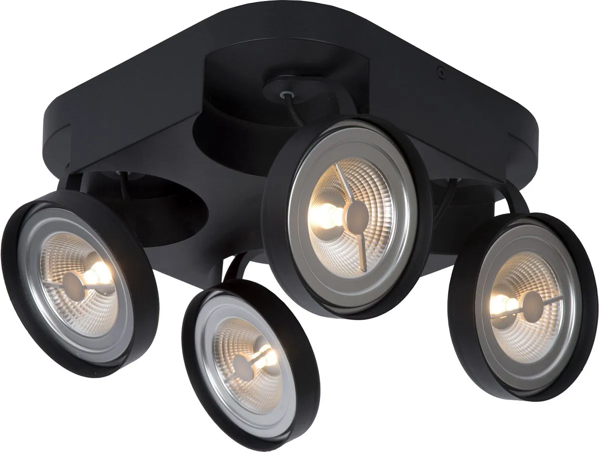 Lucide Versum AR111 Plafondspot 4x10W 2700K