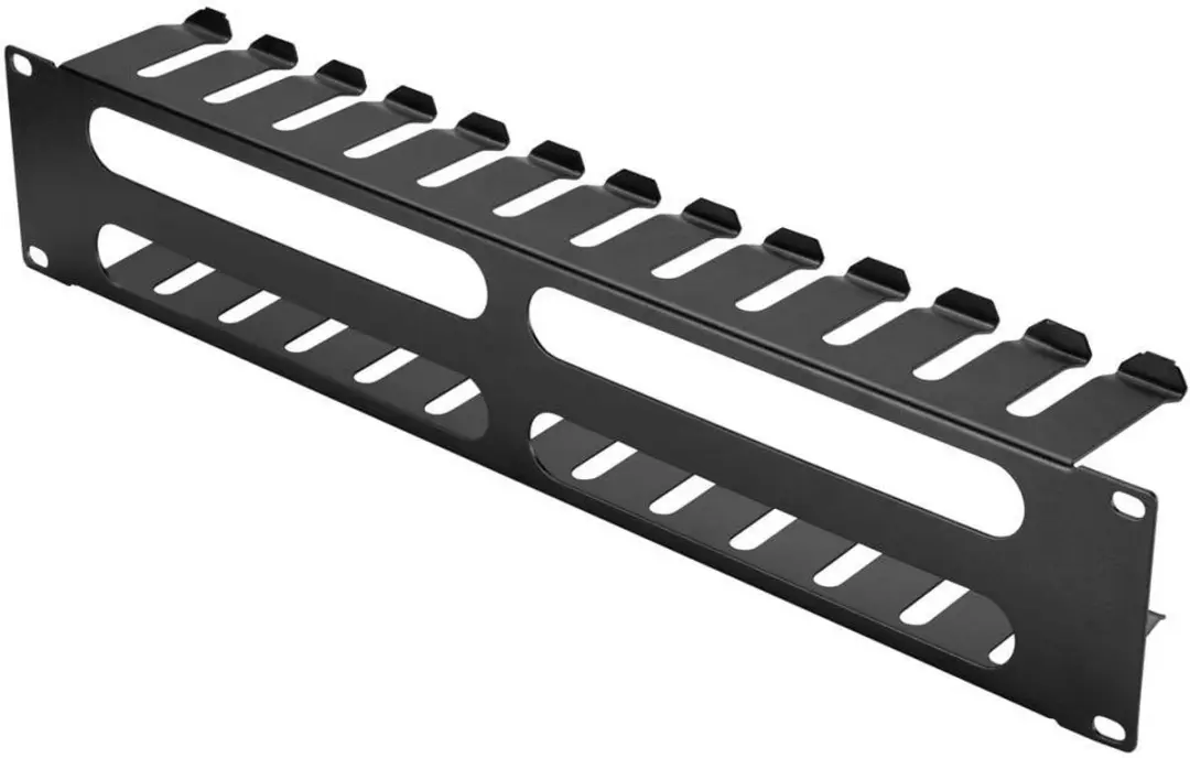 Renkforce RF-7112618 Kabelgeleiding 2HE - Zwart