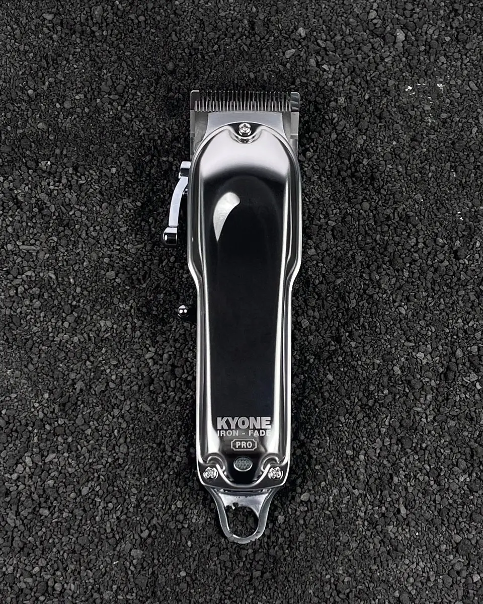 Kyone Ultima Iron Fade Pro Tondeuse 7000 RPM - Zilver