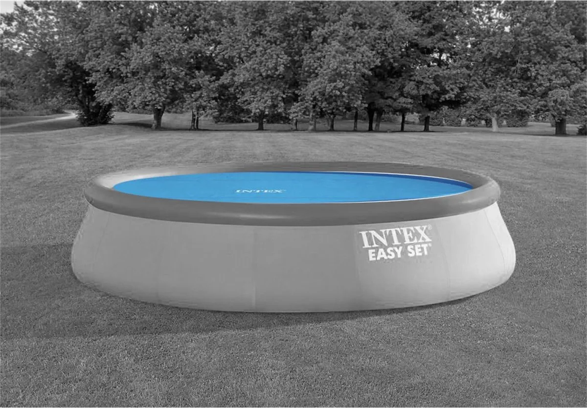Intex Solar Cover Ø470cm - Blauw