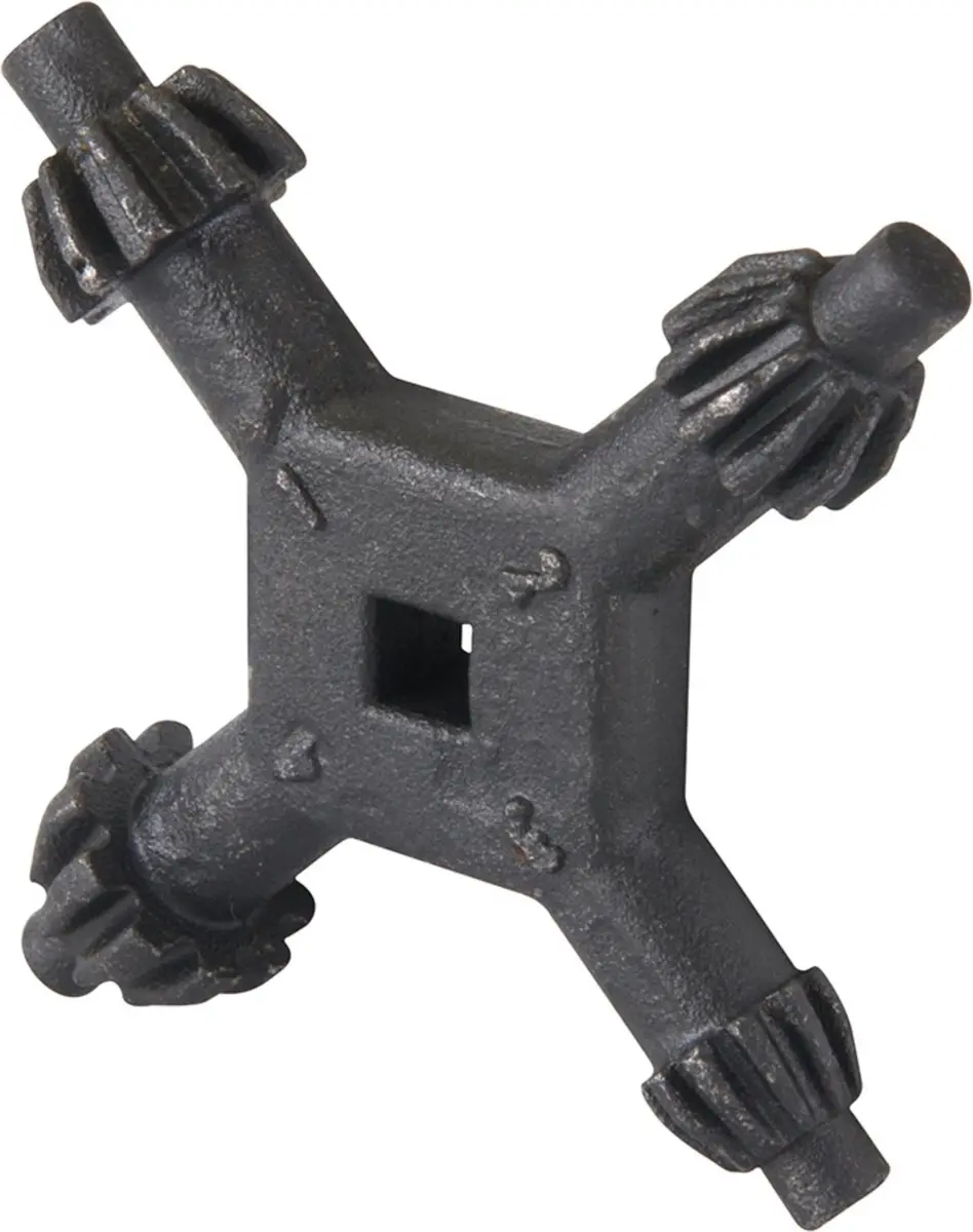 Silverline 4-voudige Spankopsleutel 10 & 13mm