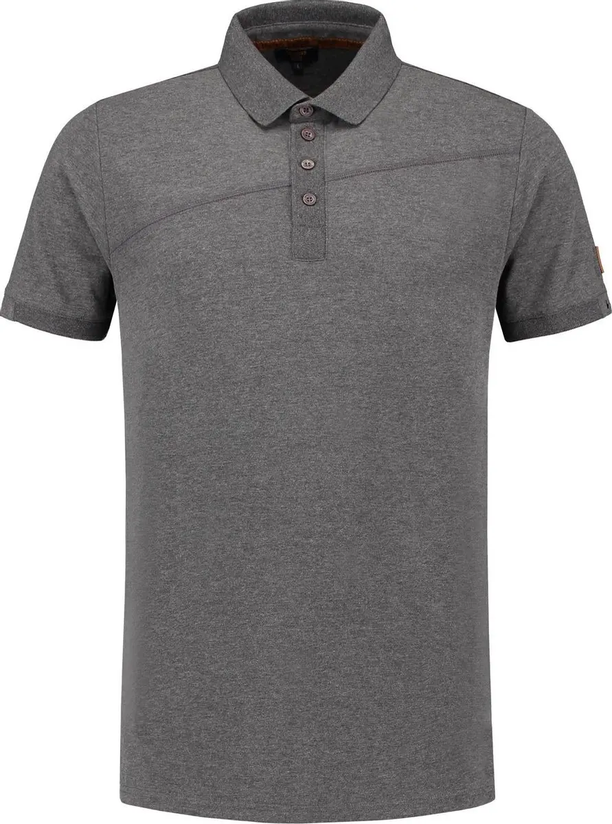 Tricorp Poloshirt Premium Naden 204002 - Maat M - Grijs