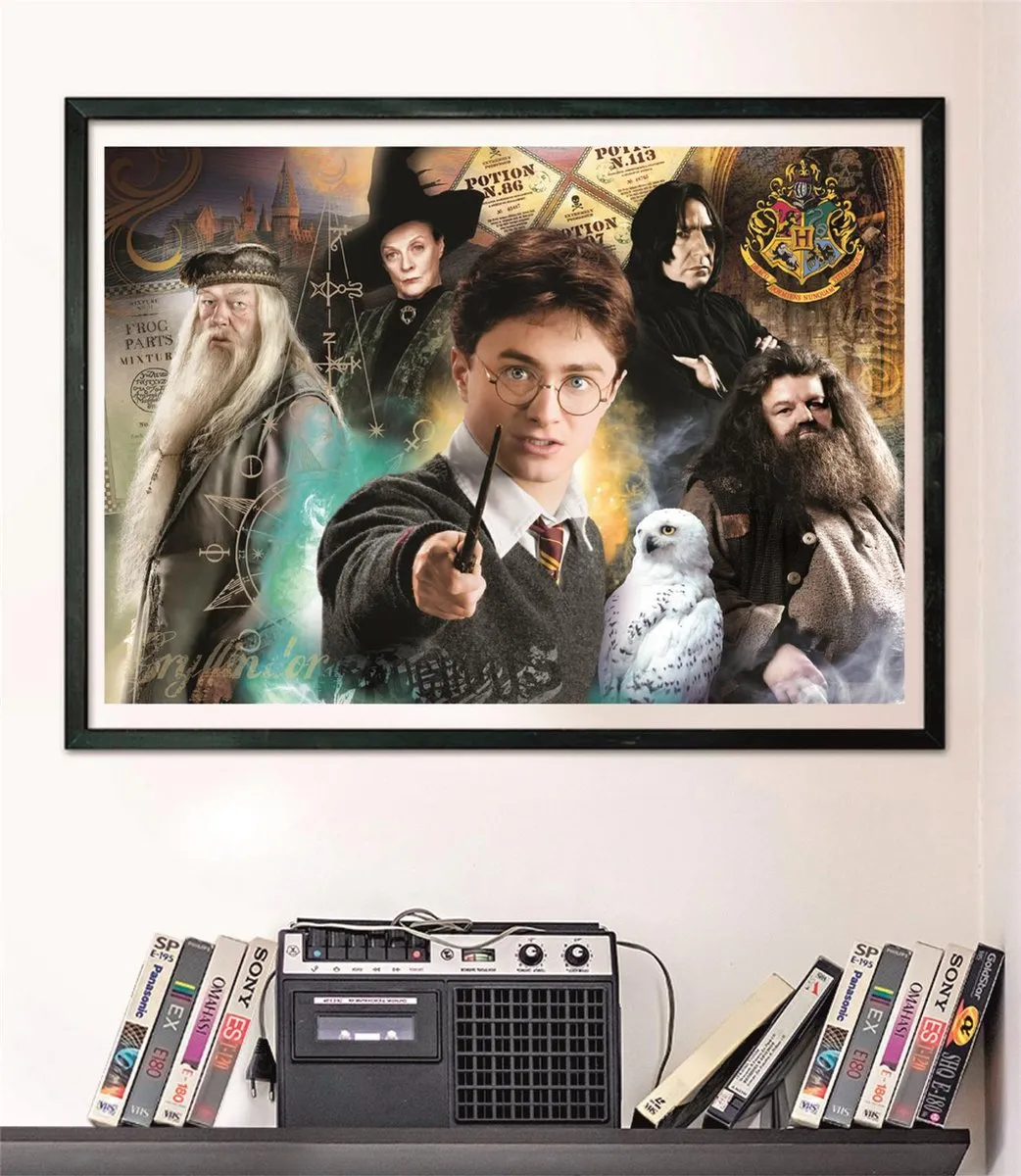 Clementoni Harry Potter Puzzel 1000 Stuks - Compact Box - afbeelding 6 van 6