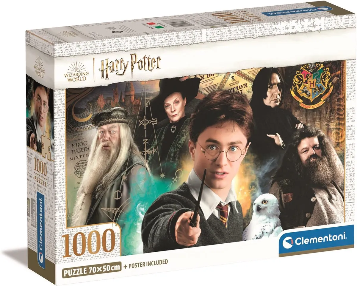 Clementoni Harry Potter Puzzel 1000 Stuks