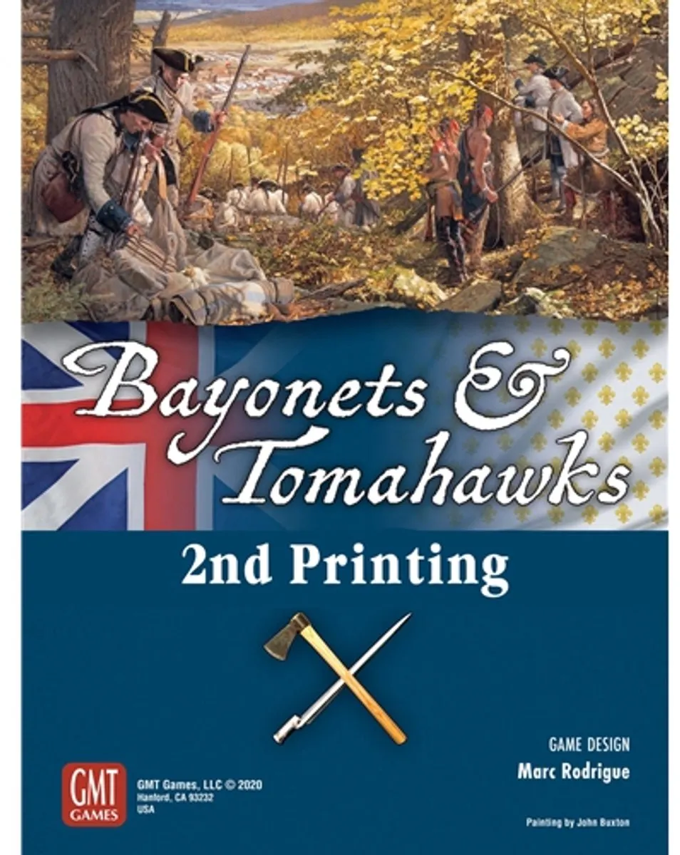 Asmodee Bayonets and Tomahawks GMT201024 - Bordspel - 1-4 Spelers
