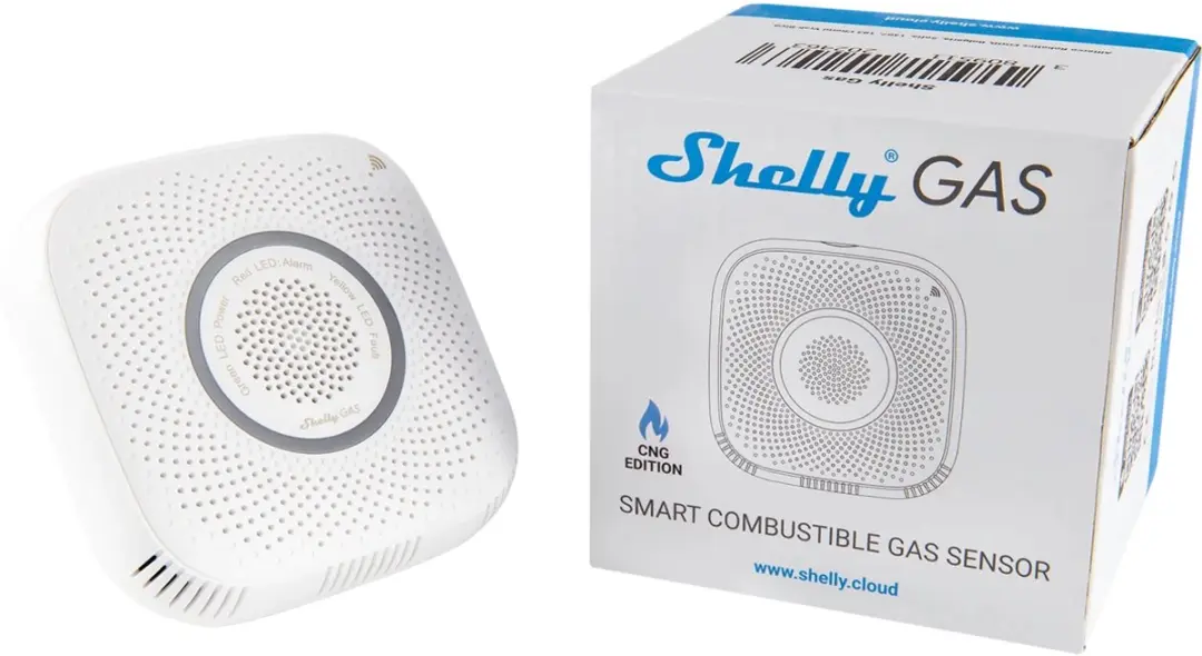 Shelly Butane Gassensor SHELLY GAS LPG - Transparant