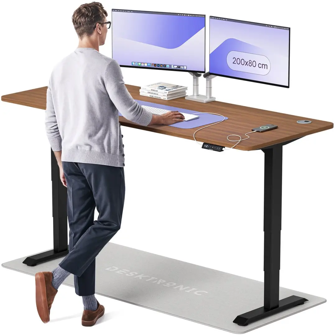 Desktronic HomePro Zit-sta Bureau 200x80cm