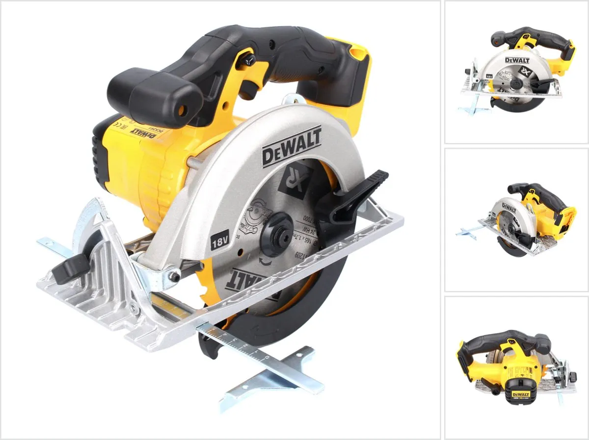 DeWalt DCS391N Accu Cirkelzaag 165mm 460W