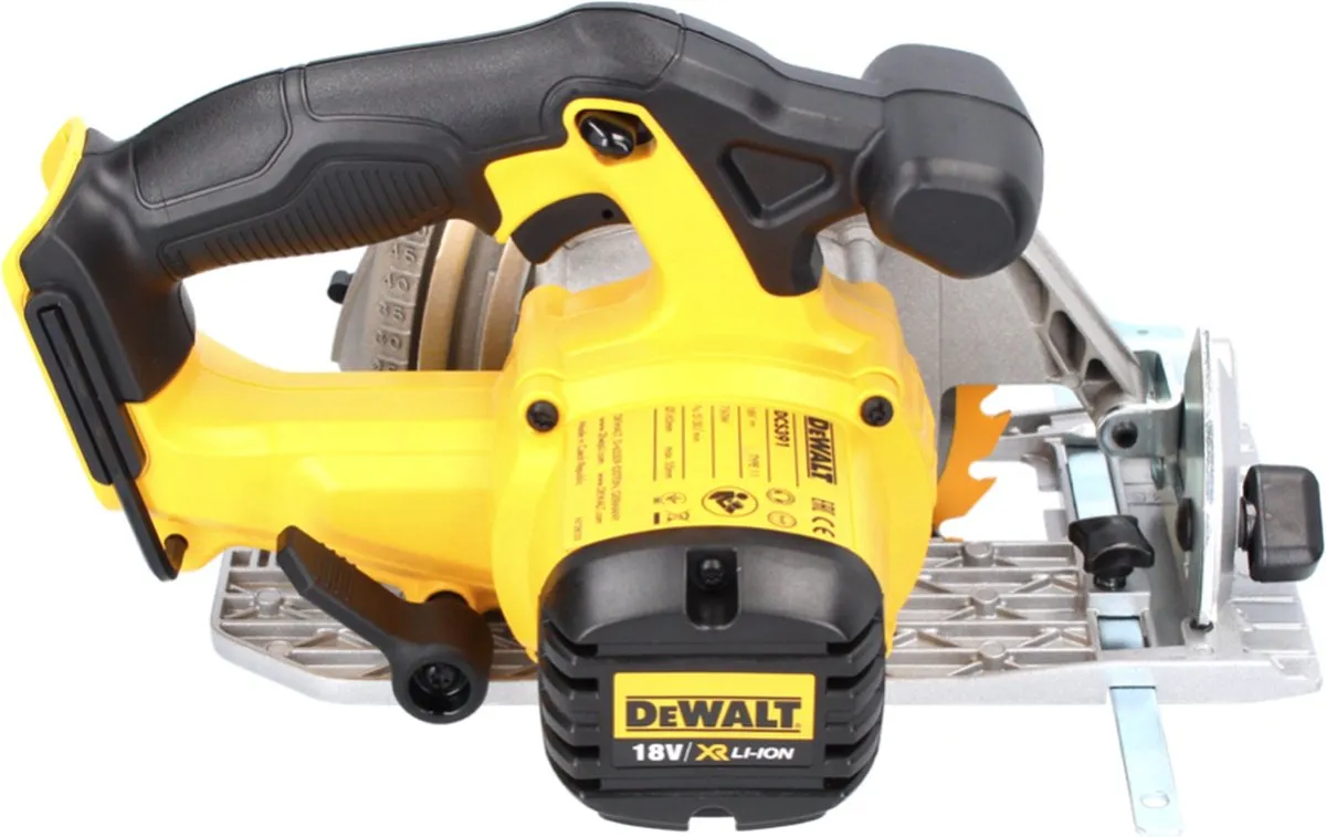 DeWalt DCS391N Accu Cirkelzaag 165mm 460W