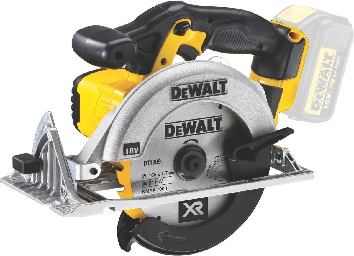 DeWalt DCS391N Accu Cirkelzaag 165mm 460W