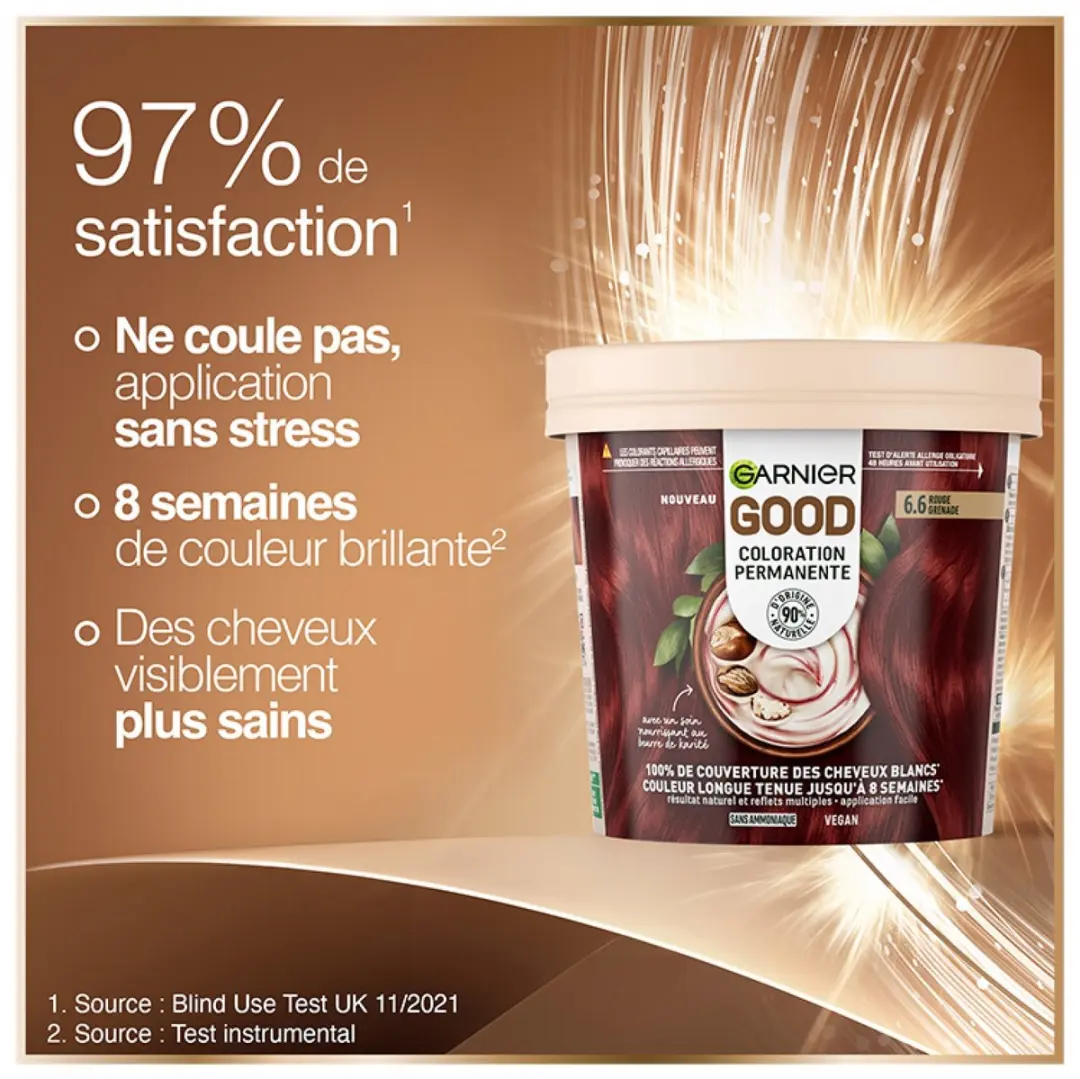 Garnier Goed Permanent Kleur 160ml - Licht kastanje Koffie