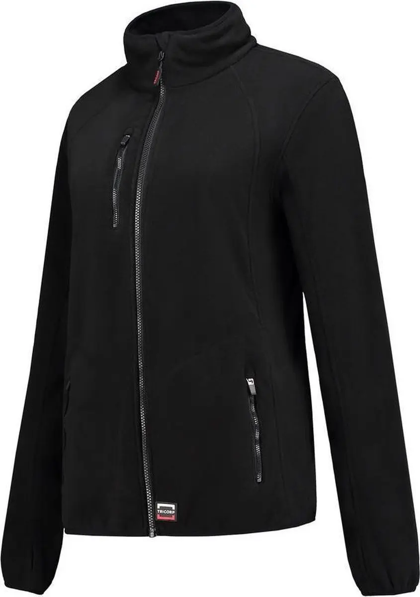 Tricorp 301011 Sweatvest Fleece Dames - M - Zwart