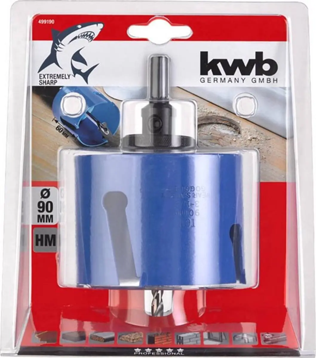 KWB Gatenzaag 90mm Metaal - 499190