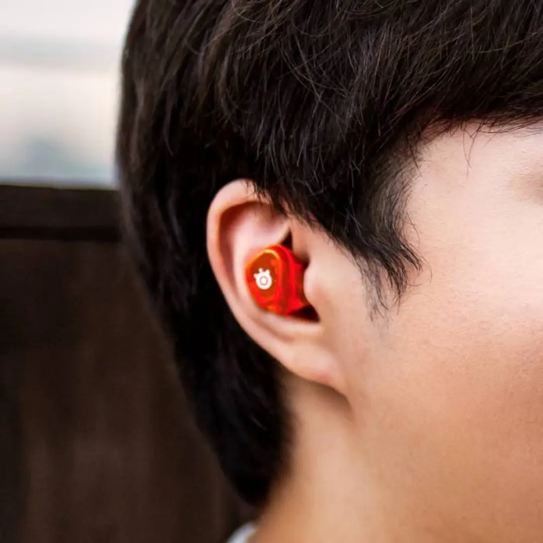 SteelSeries Arctis GameBuds 61683 Oordopjes - ANC - Bluetooth 5.3 - Oranje