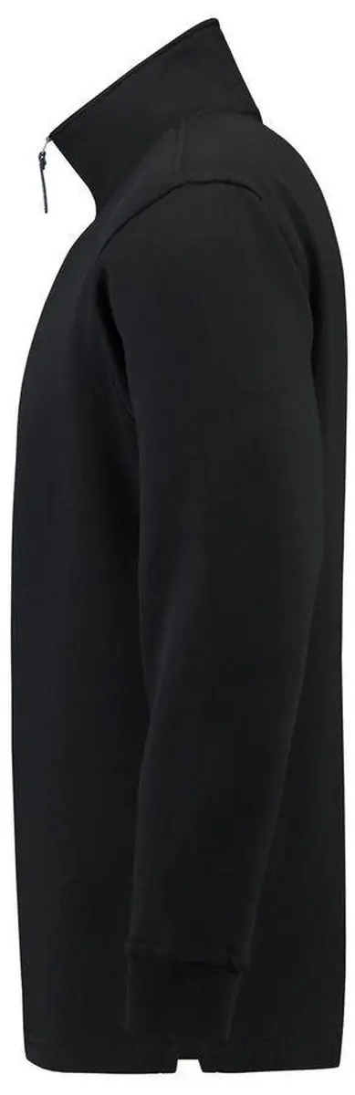 Tricorp Sweater Ritskraag - Zwart - Maat S