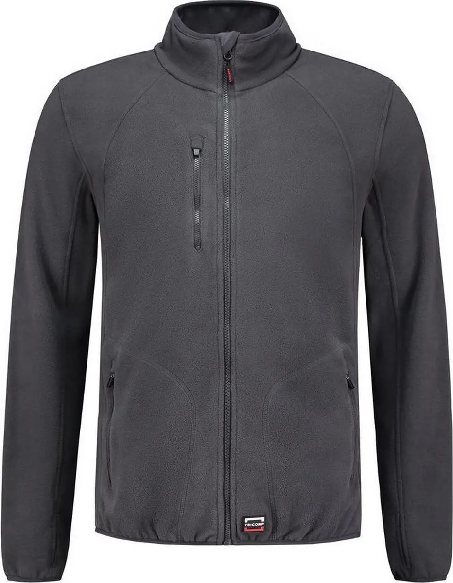 Tricorp 301012 Sweatvest Fleece Luxe - Donkergrijs XL