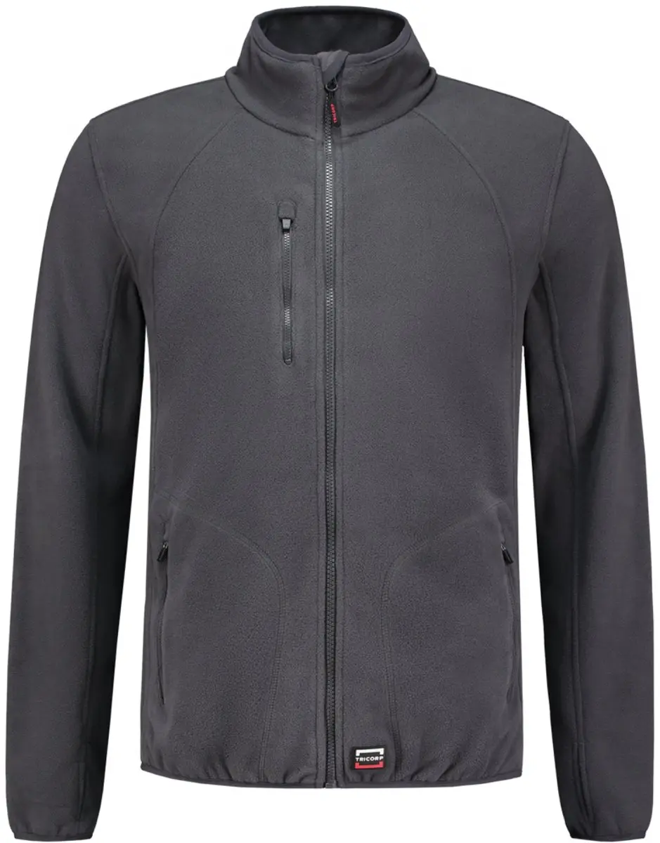 Tricorp 301012 Sweatvest Fleece Luxe - Donkergrijs XL